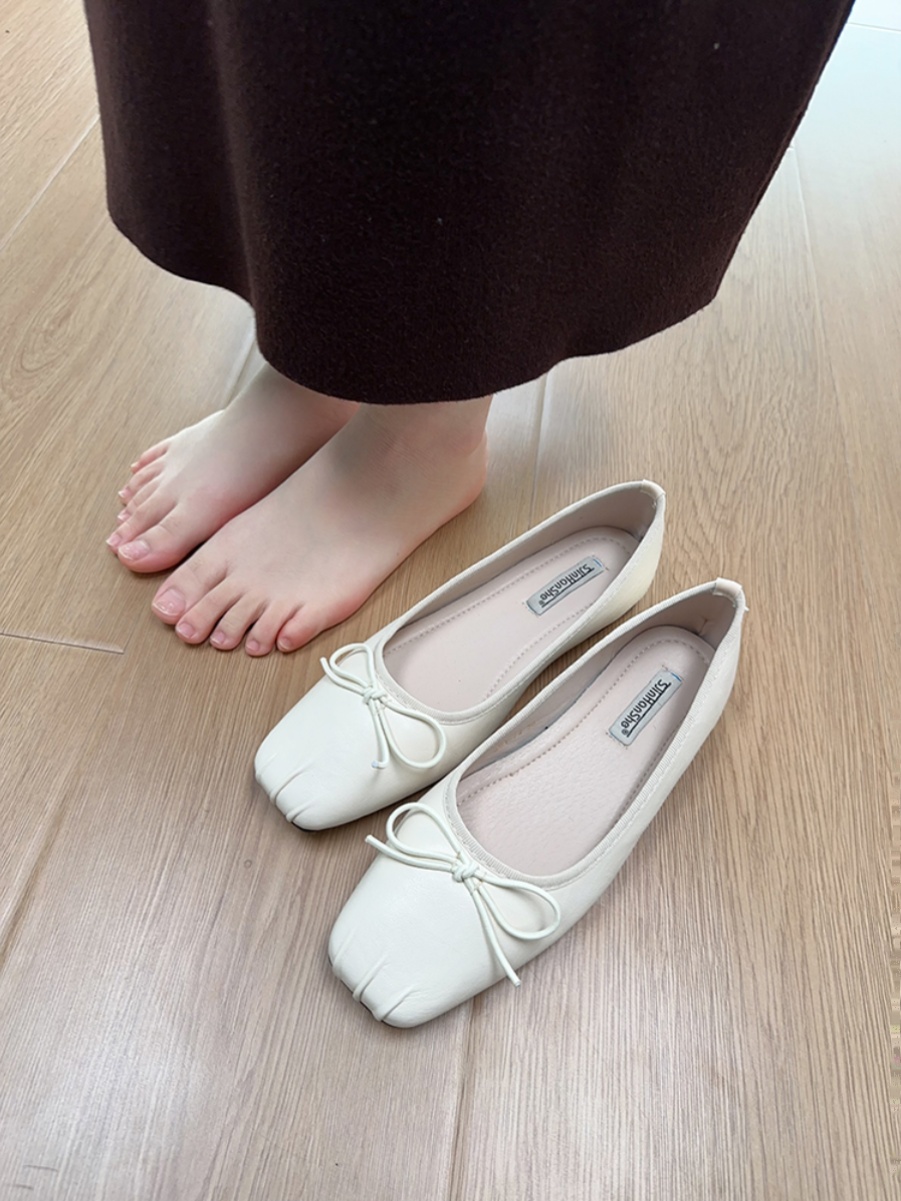 Elegant Leopard Print Mary Jane Shoes with Bow - Spring 2025 Women's Ballet Flats for Gentle Evening Breeze Style Elegant Leopard Print Mary Jane Shoes with Bow - Spring 2025 Women's Ballet Flats for Gentle Evening Breeze Style