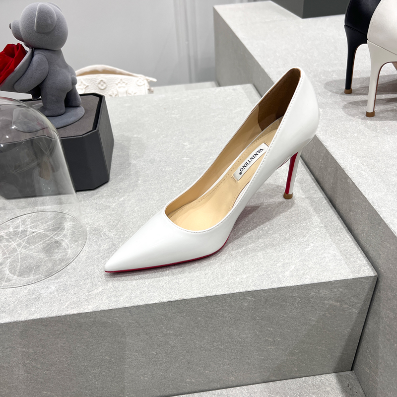 Elegant Pointed Toe Nude Patent Leather High Heels for Women - Comfortable Fairy Style Shoes for Spring and Autumn Banquets Elegant Pointed Toe Nude Patent Leather High Heels for Women - Comfortable Fairy Style Shoes for Spring and Autumn Banquets