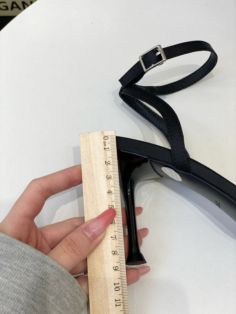 Elegant Water Diamond One-Strap Sandals for Women - 2025 Summer Fairy Style Square Toe Open-Toe High Heels Elegant Water Diamond One-Strap Sandals for Women - 2025 Summer Fairy Style Square Toe Open-Toe High Heels