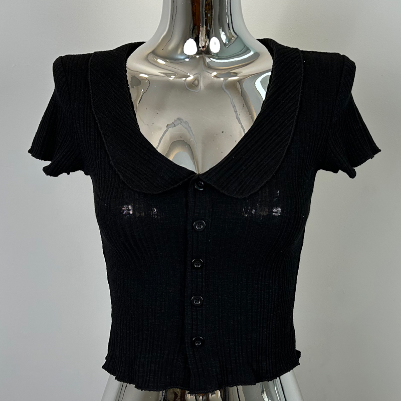 Fitted Short Pink T-Shirt for Women, Slim Fit, Short Sleeves, Summer Cardigan Top, Sweet and Sexy Style Fitted Short Pink T-Shirt for Women, Slim Fit, Short Sleeves, Summer Cardigan Top, Sweet and Sexy Style