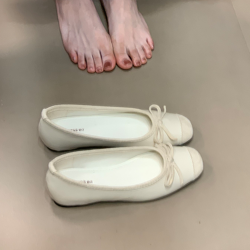 French-Style Square-Toe Mary Jane Shoes for Women - Bow Detail, Height-Increasing, 2025 Model, Trendy Ocean Blue French-Style Square-Toe Mary Jane Shoes for Women - Bow Detail, Height-Increasing, 2025 Model, Trendy Ocean Blue