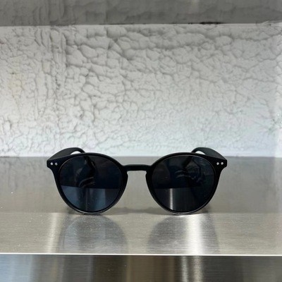 Frosted White Round Sunglasses for Women - Korean Style, Small Face Fit, Travel-Friendly Design Frosted White Round Sunglasses for Women - Korean Style, Small Face Fit, Travel-Friendly Design