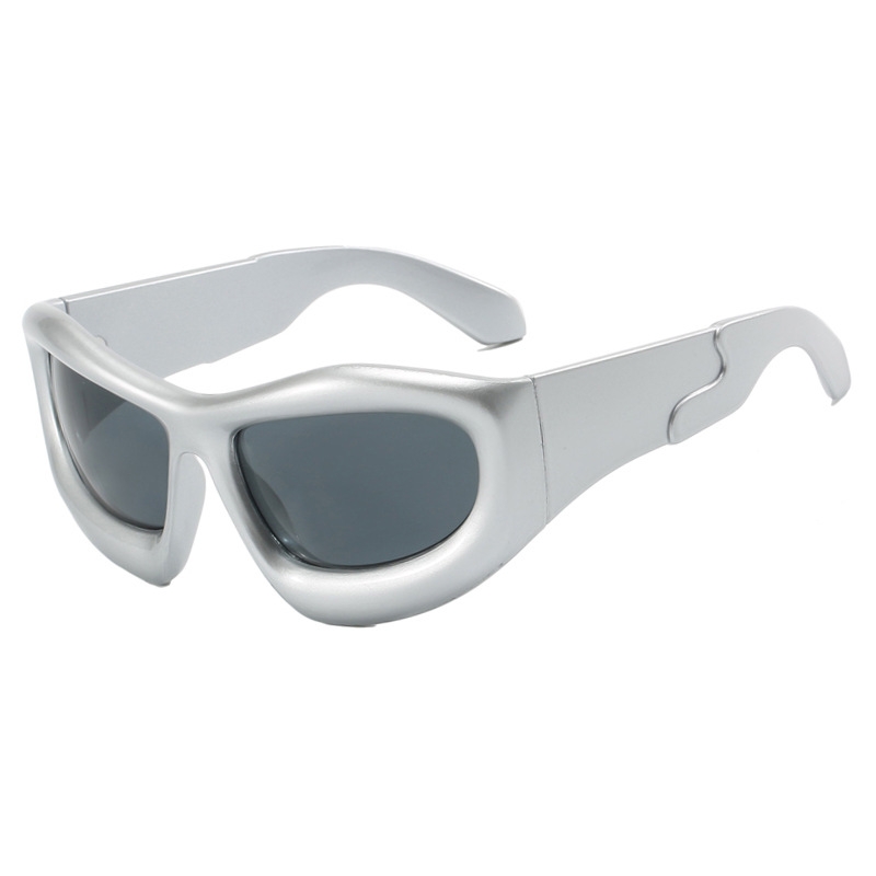 Futuristic Oversized Sunglasses with Unique Shape for Women – Stylish High-End Sun Protection for Street Photography and Trendy Looks Futuristic Oversized Sunglasses with Unique Shape for Women – Stylish High-End Sun Protection for Street Photography and Trendy Looks