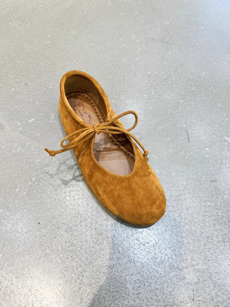 Genuine Leather Lace-Up Bow Ballet Flats - Comfortable Mary Jane Shoes with Soft Soles, Versatile Shallow Mouth Design for All-Day Wear Genuine Leather Lace-Up Bow Ballet Flats - Comfortable Mary Jane Shoes with Soft Soles, Versatile Shallow Mouth Design for All-Day Wear