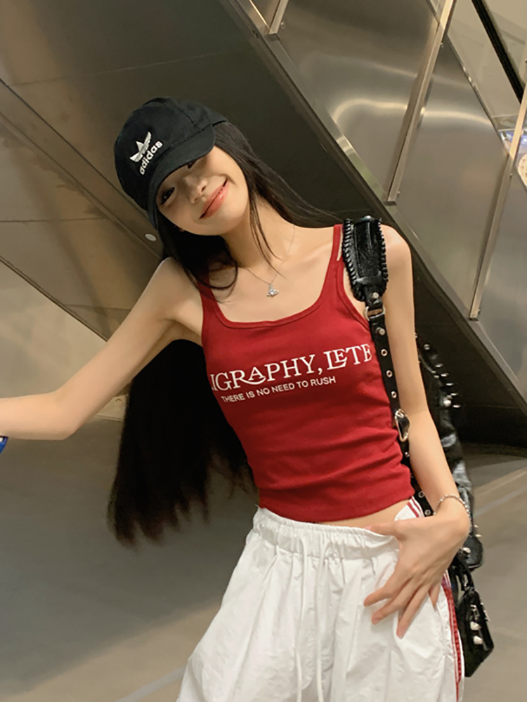 Girl Group Performance Outfit - Jazz Dance Top with Jogger Pants Set for Hot Girl Style Girl Group Performance Outfit - Jazz Dance Top with Jogger Pants Set for Hot Girl Style