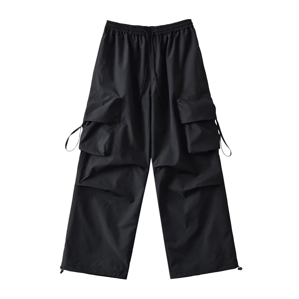 Half-High Collar Mesh Top and Black Drawstring Tapered Pants Dance Outfit for Women - Sexy Korean Style Fashion Half-High Collar Mesh Top and Black Drawstring Tapered Pants Dance Outfit for Women - Sexy Korean Style Fashion