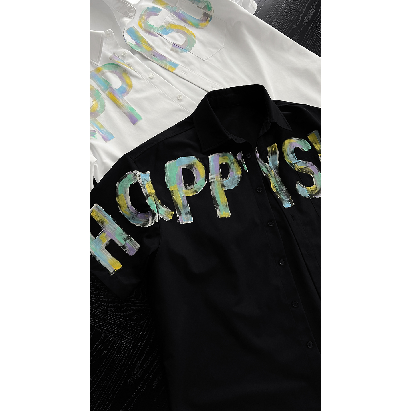 Hand-Painted Dragon Doodle Graffiti Letter Print Short Sleeve Shirt - Trendy Loose Fit Summer Top for Men Hand-Painted Dragon Doodle Graffiti Letter Print Short Sleeve Shirt - Trendy Loose Fit Summer Top for Men