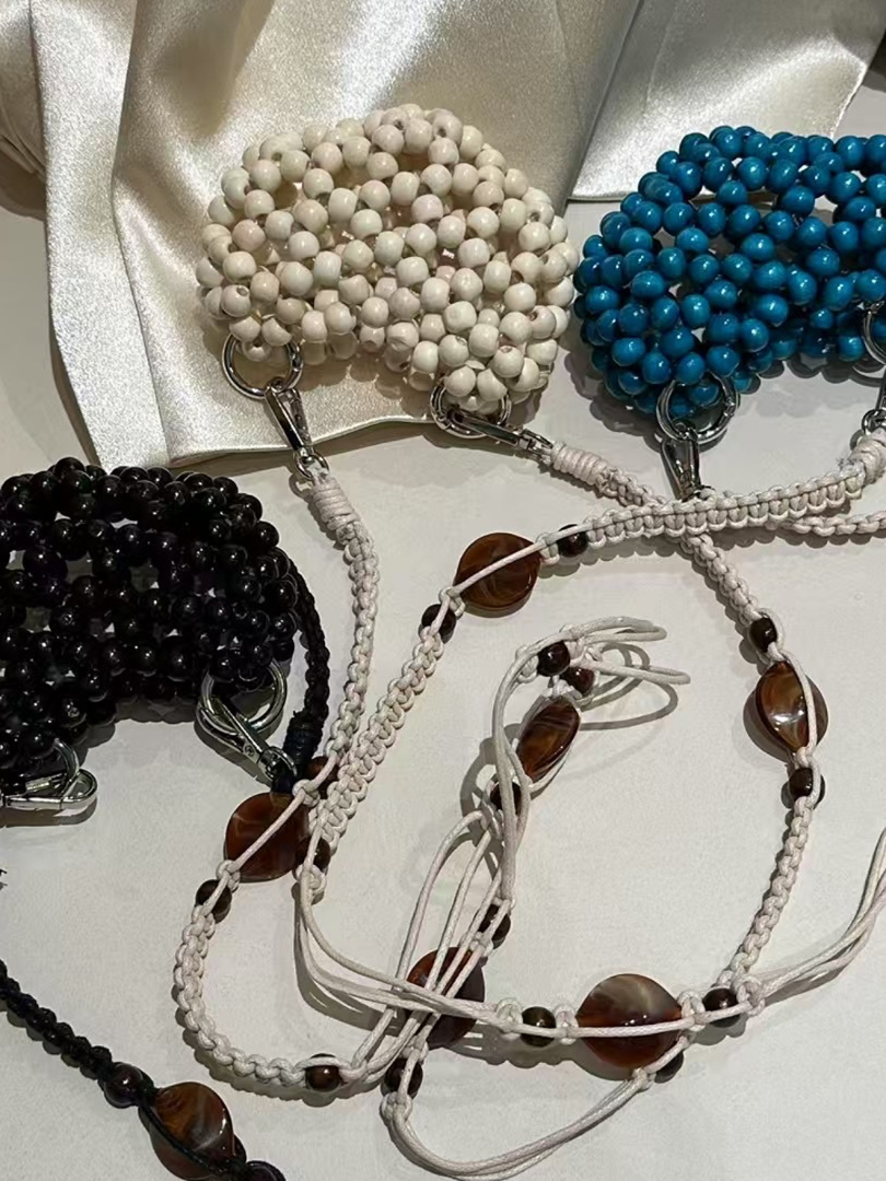 Handmade Beaded Heart Mini Bag - Exquisite Hollow Design, Stylish Crossbody Accessory for Y2K and Internet Celebrity Looks