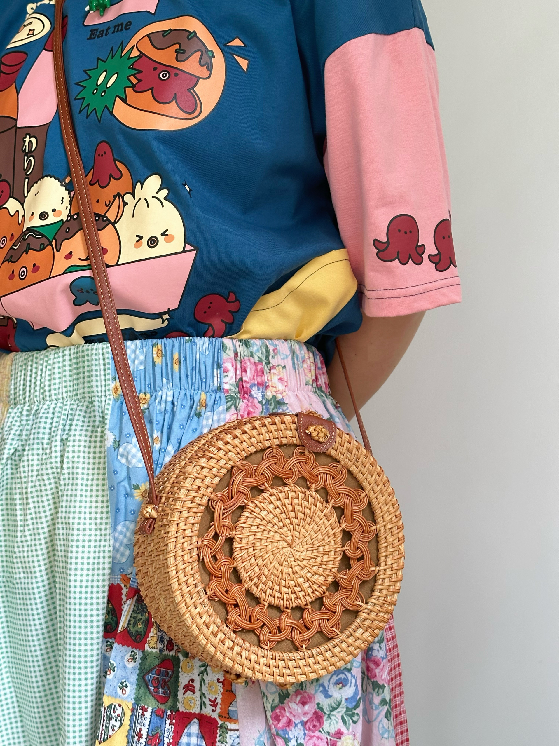 Handmade Rattan Woven Crossbody Bag - Stylish Summer Straw Shoulder Bag for Women - Beach Ready Tote Handmade Rattan Woven Crossbody Bag - Stylish Summer Straw Shoulder Bag for Women - Beach Ready Tote