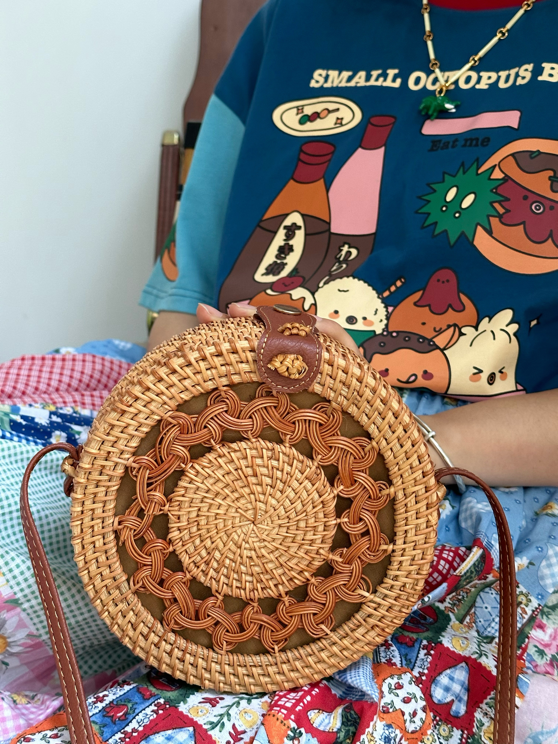 Handmade Rattan Woven Crossbody Bag - Stylish Summer Straw Shoulder Bag for Women - Beach Ready Tote Handmade Rattan Woven Crossbody Bag - Stylish Summer Straw Shoulder Bag for Women - Beach Ready Tote