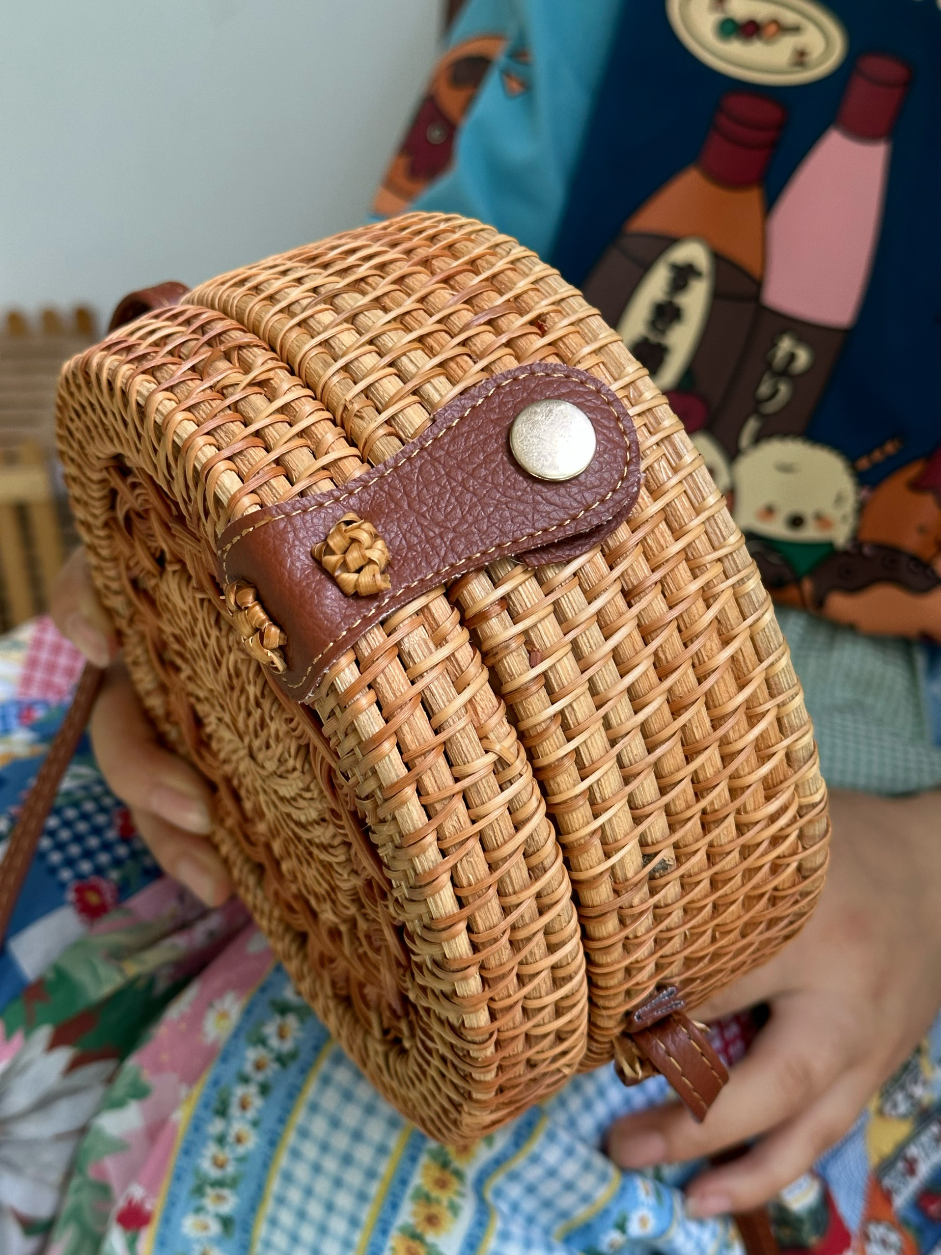 Handmade Rattan Woven Crossbody Bag - Stylish Summer Straw Shoulder Bag for Women - Beach Ready Tote Handmade Rattan Woven Crossbody Bag - Stylish Summer Straw Shoulder Bag for Women - Beach Ready Tote