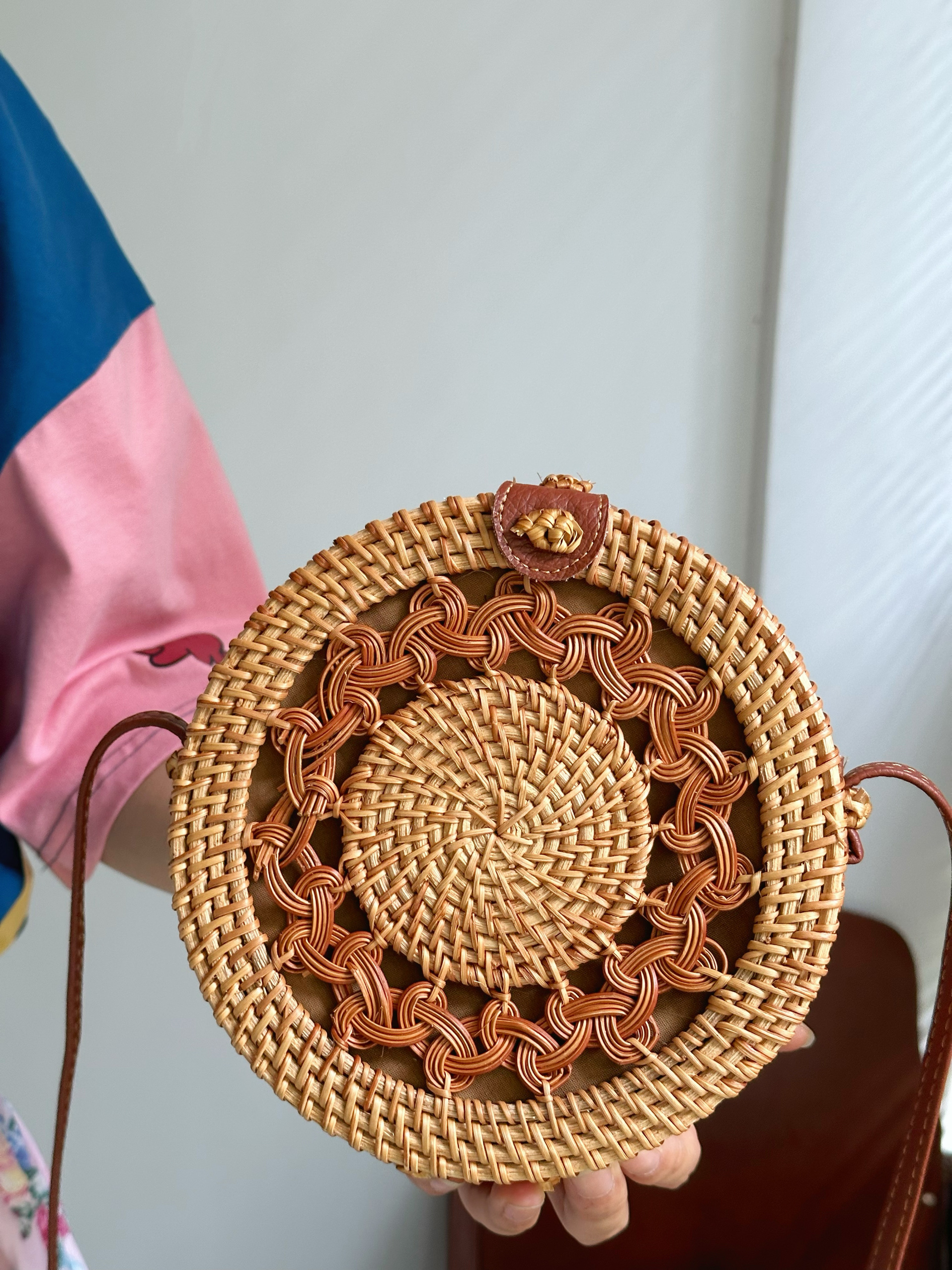 Handmade Rattan Woven Crossbody Bag - Stylish Summer Straw Shoulder Bag for Women - Beach Ready Tote Handmade Rattan Woven Crossbody Bag - Stylish Summer Straw Shoulder Bag for Women - Beach Ready Tote