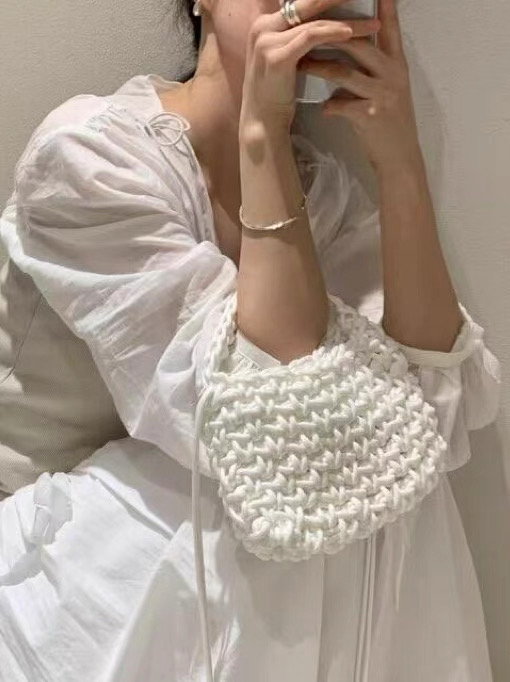 Handmade Woven Tote Bag - 2025 Fashionable Versatile Commuter Shoulder Bag for Women - Chic Niche Design Handmade Woven Tote Bag - 2025 Fashionable Versatile Commuter Shoulder Bag for Women - Chic Niche Design