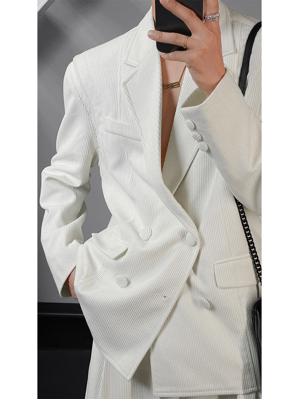 High-End Dragon Dadao Suit Set - Casual Autumn Niche Design with Versatile Trousers for Effortless Commuting Style