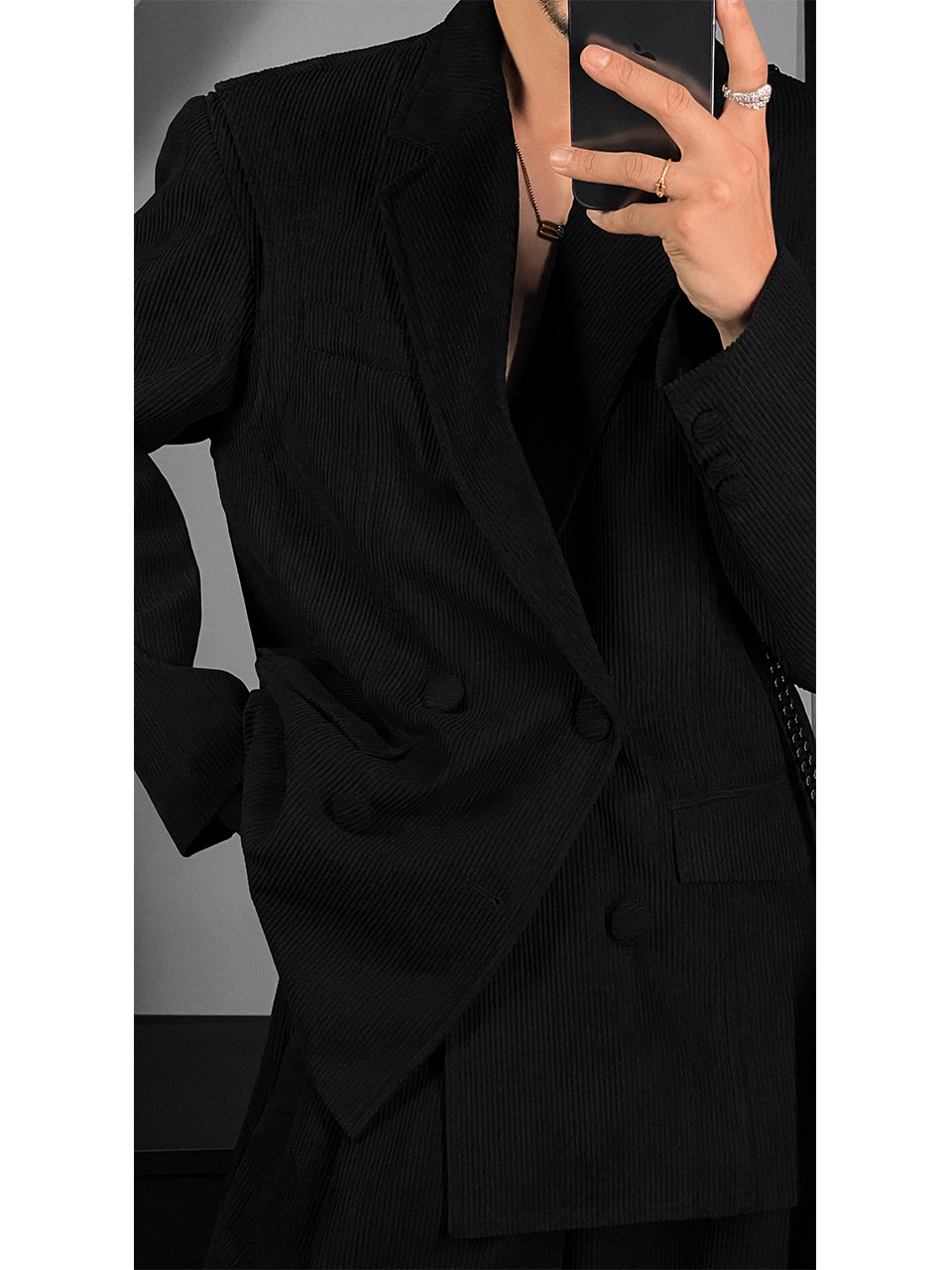 High-End Dragon Dadao Suit Set - Casual Autumn Niche Design with Versatile Trousers for Effortless Commuting Style High-End Dragon Dadao Suit Set - Casual Autumn Niche Design with Versatile Trousers for Effortless Commuting Style