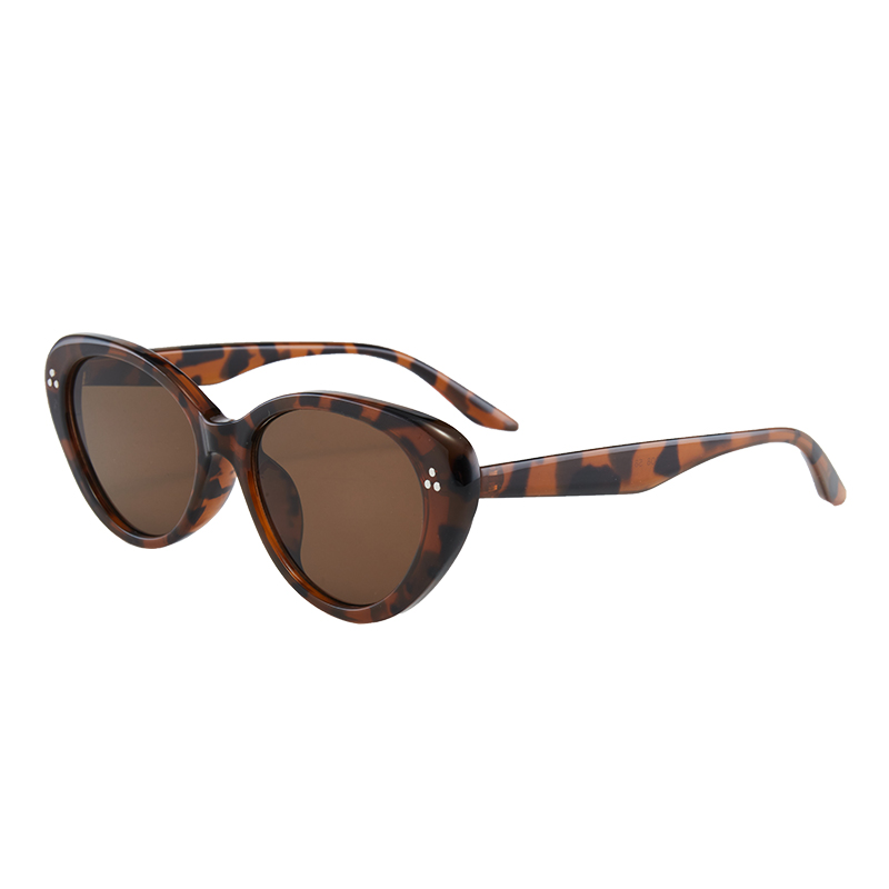 High-End Retro Oval Triangle Cat-Eye Sunglasses for Round Faces, Slimming Design, UV Protection, Women's Trendy Fashion Eyewear High-End Retro Oval Triangle Cat-Eye Sunglasses for Round Faces, Slimming Design, UV Protection, Women's Trendy Fashion Eyewear