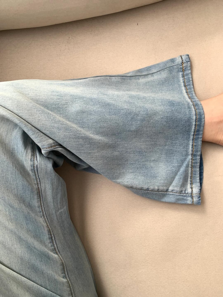 High-Waisted Flared Jeans for Women, Summer Thin Loose Wide-Leg Lycra Tencel Pants, Slimming Ice Silk Style High-Waisted Flared Jeans for Women, Summer Thin Loose Wide-Leg Lycra Tencel Pants, Slimming Ice Silk Style