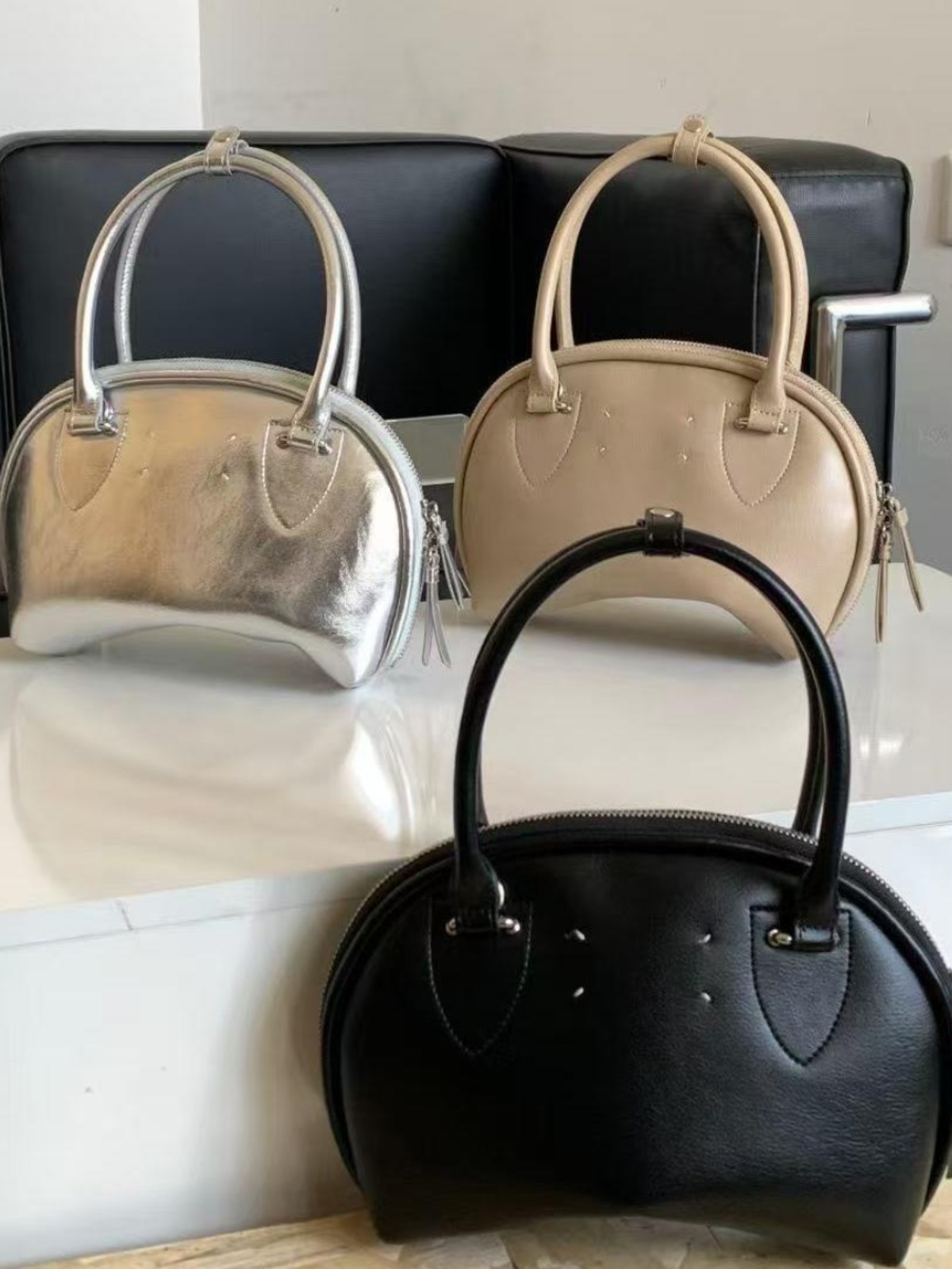 Irregular Shape Car Line Handbag - Versatile Women's Dumpling Bag for Commuting, Shoulder & Crossbody Style