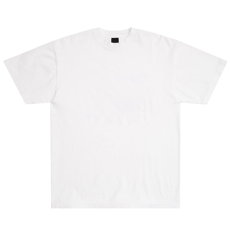 Japanese Style Heavyweight Solid Color Short Sleeve T-Shirt for Men and Women - Summer Round Neck Loose Fit Cotton Tee