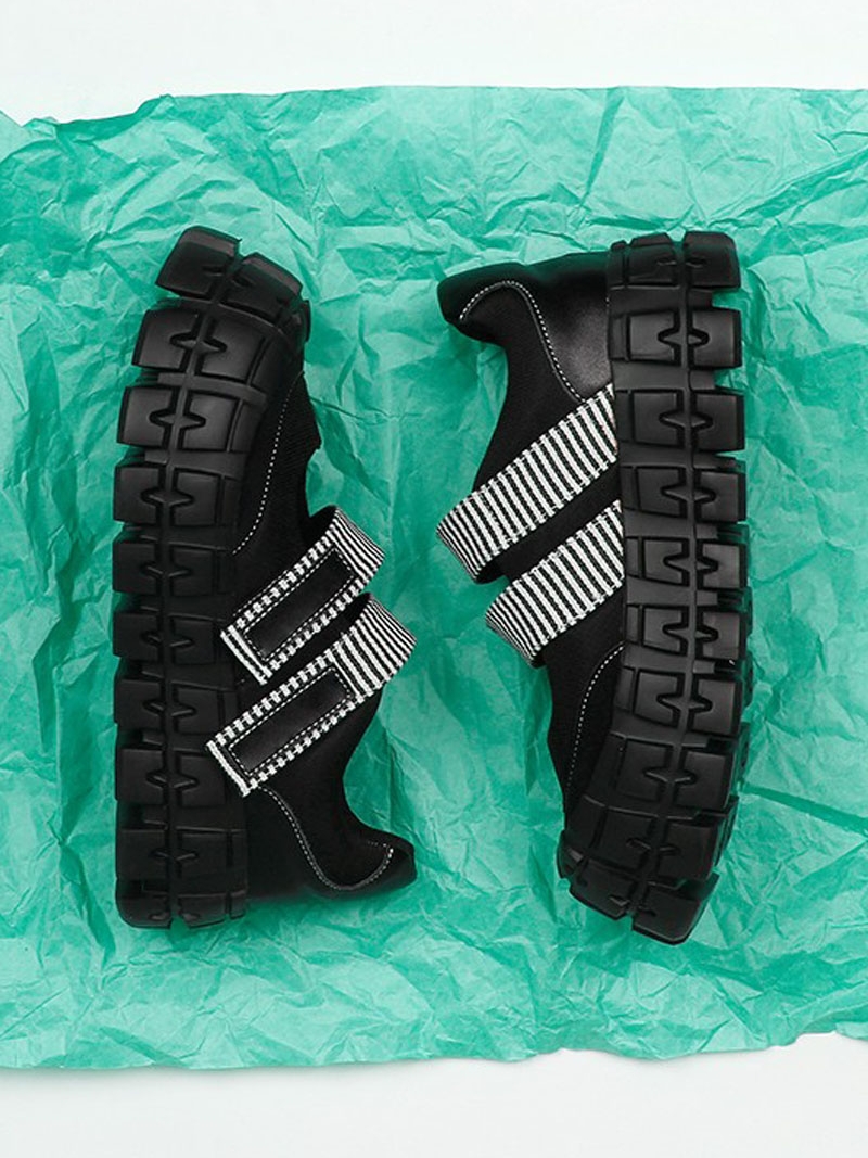 Japanese Style Mary Jane Shoes for Women - Velcro Thick Sole Black Niche Flats - Trendy 2025 Summer Footwear Japanese Style Mary Jane Shoes for Women - Velcro Thick Sole Black Niche Flats - Trendy 2025 Summer Footwear