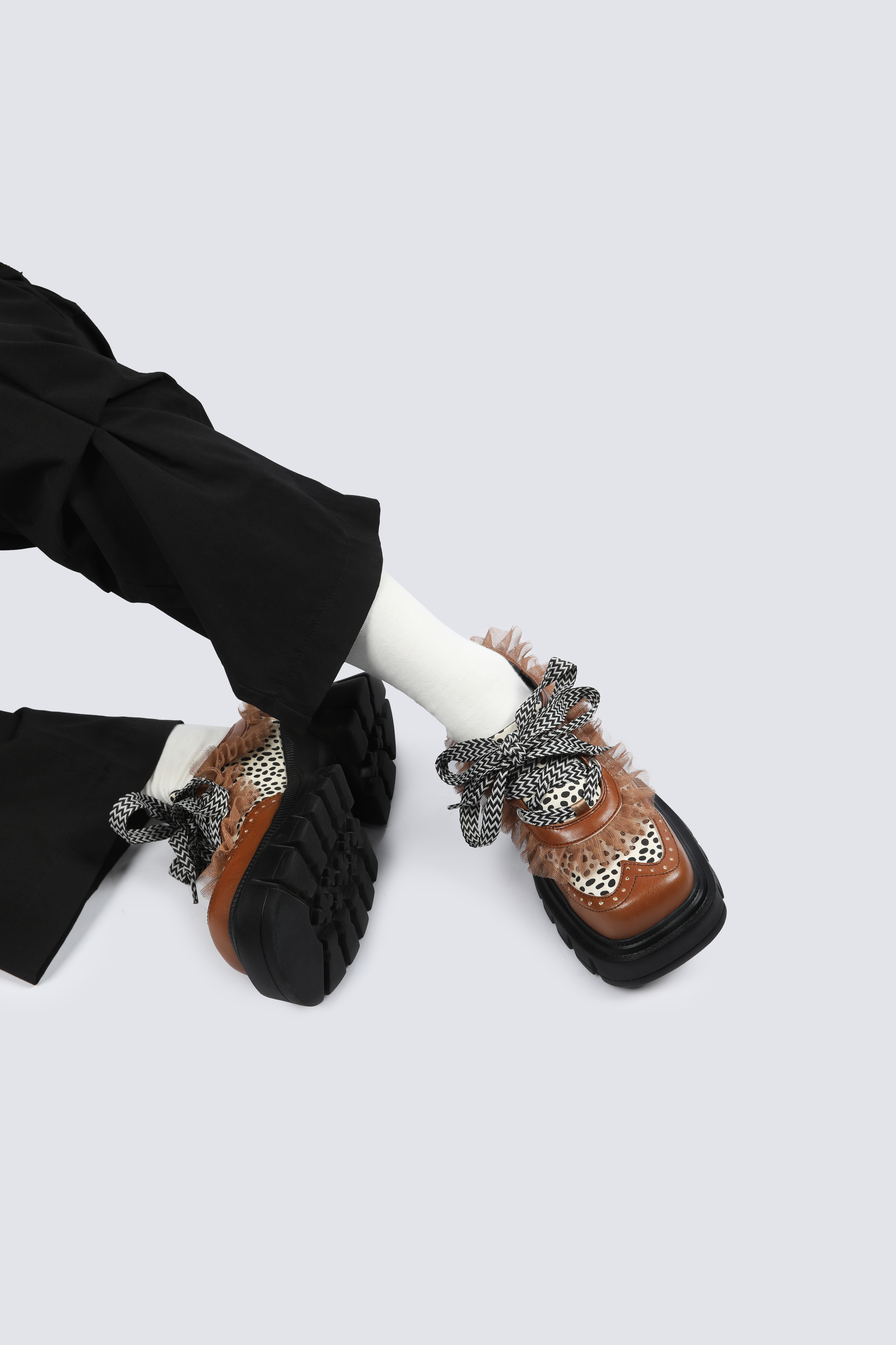 Japanese Style Mary Jane Thick-Soled Shoes for Women - Height-Increasing Niche Sports Flats for Spring/Summer 2025