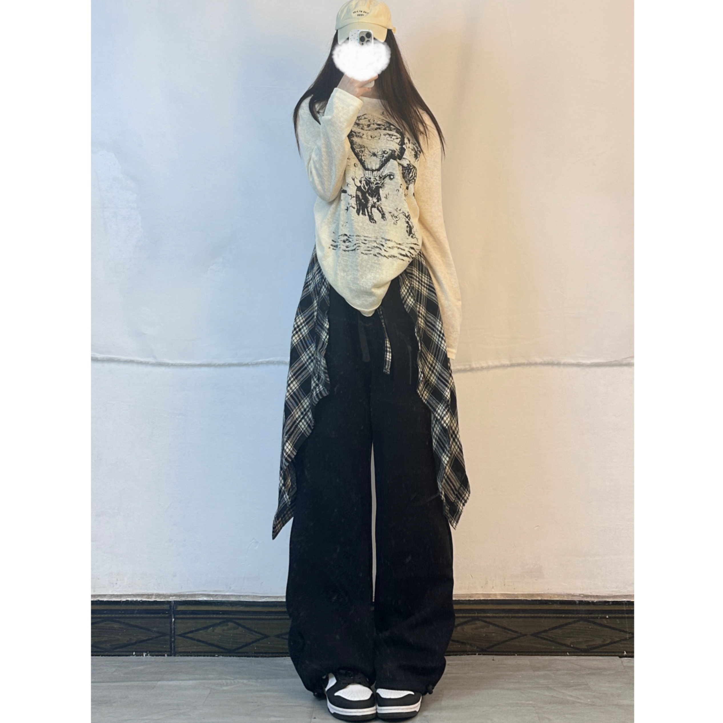 Jazz Loose Summer Sunscreen Top for Women - Versatile Street Dance Sweatpants, Comfortable Jazz Dance Sports Pants Jazz Loose Summer Sunscreen Top for Women - Versatile Street Dance Sweatpants, Comfortable Jazz Dance Sports Pants