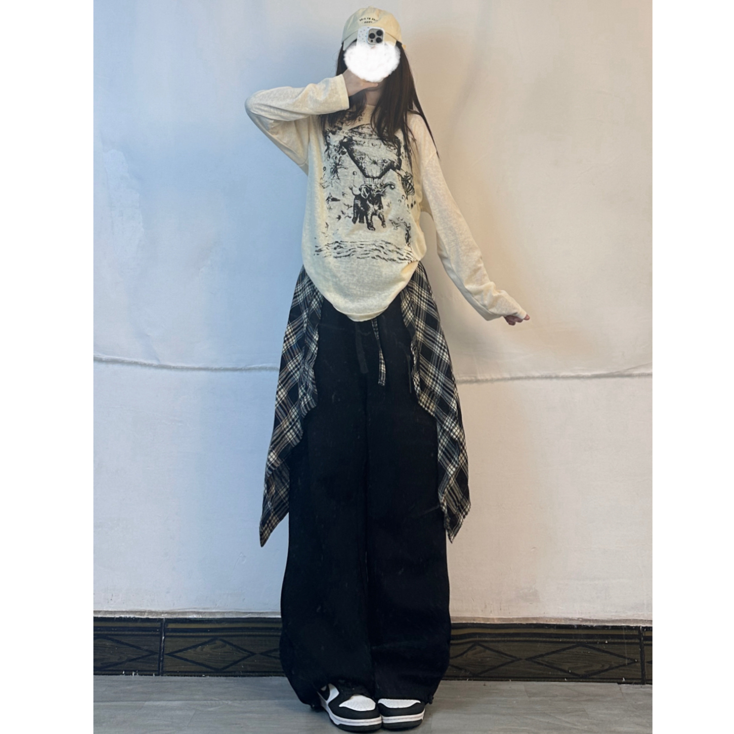 Jazz Loose Summer Sunscreen Top for Women - Versatile Street Dance Sweatpants, Comfortable Jazz Dance Sports Pants