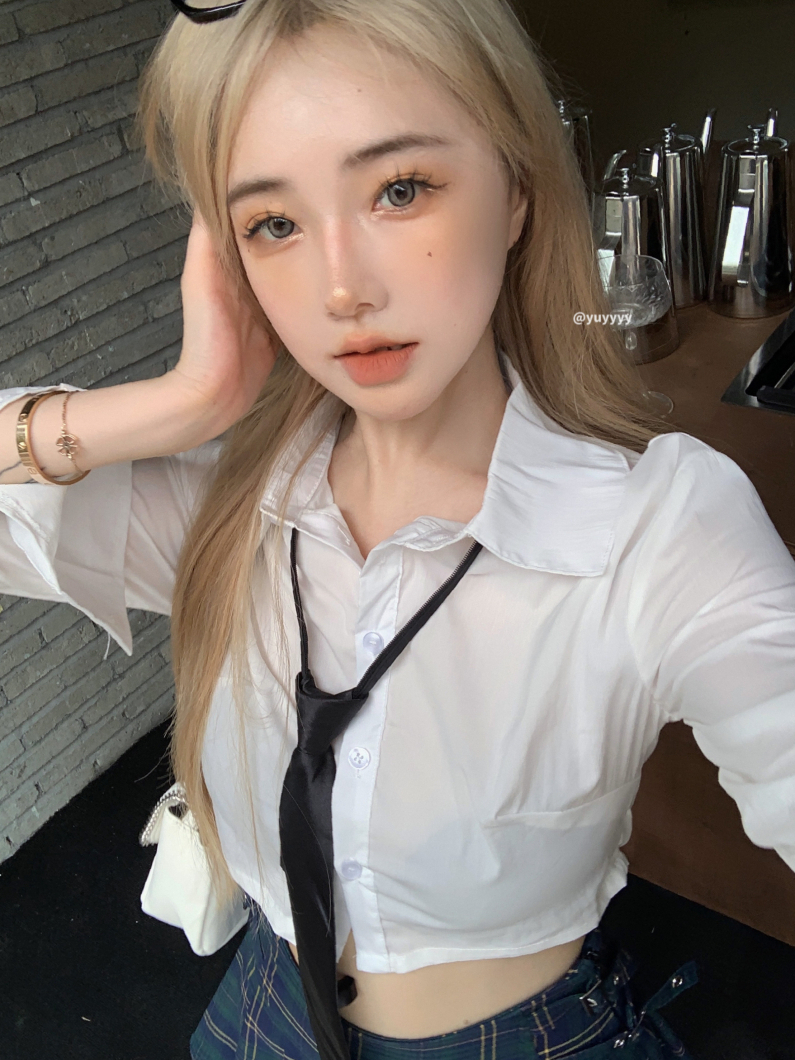 K-pop Inspired Jazz Dance Performance Outfit Set - Gogo Dance Cheerleading Hot Girl Shirt for Girls K-pop Inspired Jazz Dance Performance Outfit Set - Gogo Dance Cheerleading Hot Girl Shirt for Girls