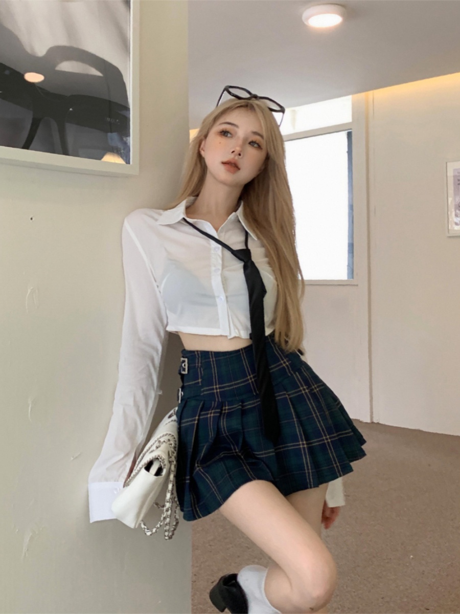 K-pop Inspired Jazz Dance Performance Outfit Set - Gogo Dance Cheerleading Hot Girl Shirt for Girls K-pop Inspired Jazz Dance Performance Outfit Set - Gogo Dance Cheerleading Hot Girl Shirt for Girls