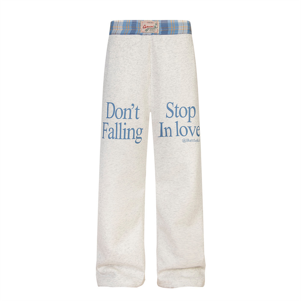 K-pop Inspired Letter Print Sports Pants and Striped Jazz Top Set - Stylish Waist Splicing Dance Outfit for Girls