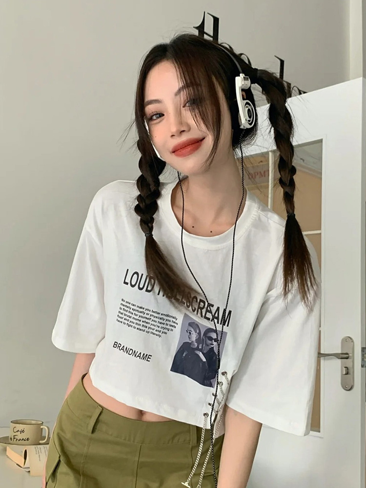 K-pop Inspired Women's Jazz Dance Two-Piece Set for Music Festival Performance - Hot Girl Style Dance Attire