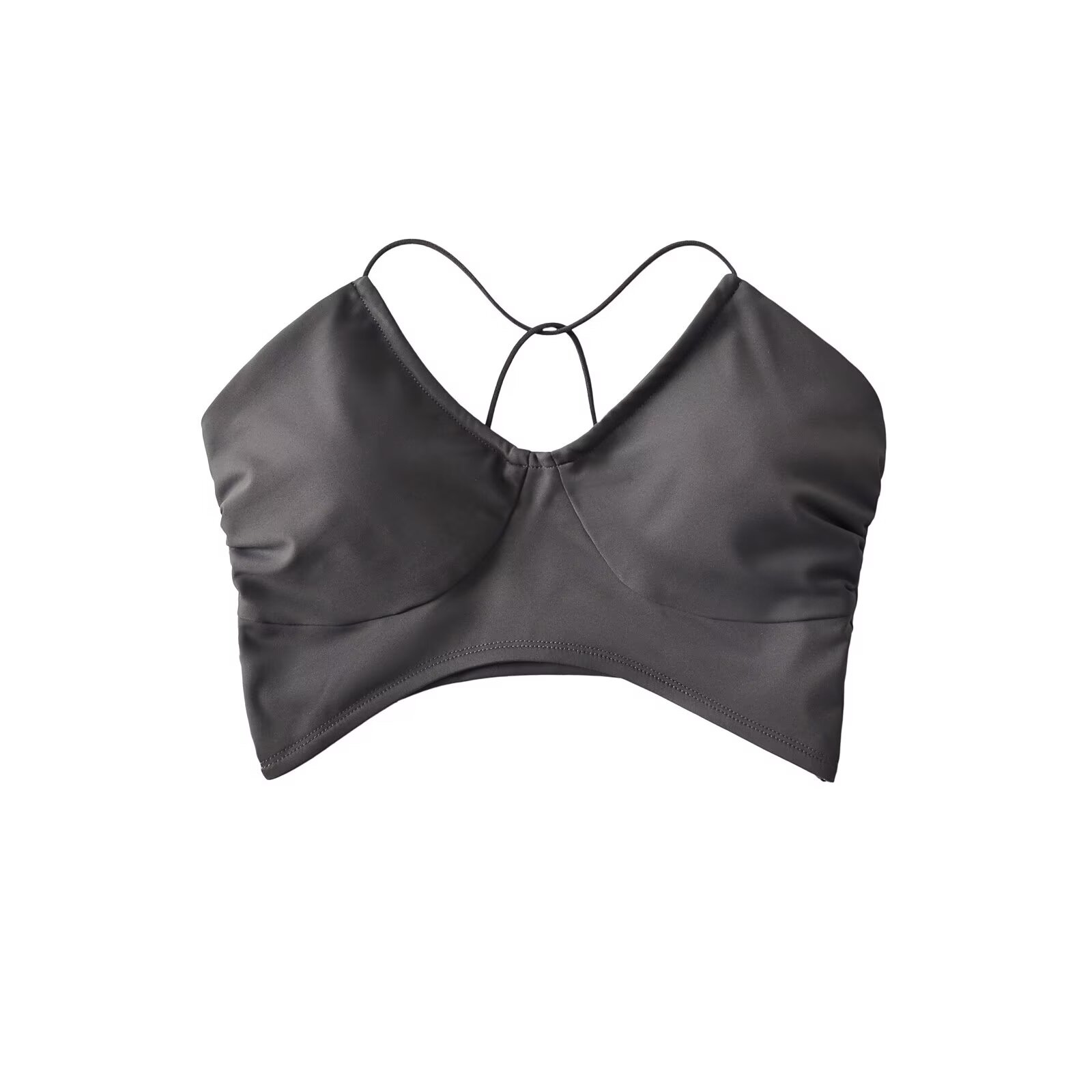 K-pop Style Jazz Dance Sports Bra with Removable Chest Pad, Sexy Thin Straps, Beautiful Back for Yoga and Fitness Women K-pop Style Jazz Dance Sports Bra with Removable Chest Pad, Sexy Thin Straps, Beautiful Back for Yoga and Fitness Women