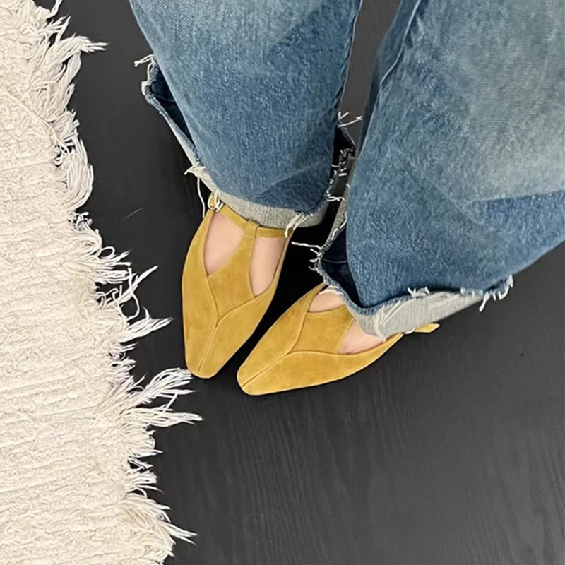 Korean 2025 French-Style T-Strap Genuine Leather Mary Jane Flat Loafers - Casual Small Shoes for Effortless Chic