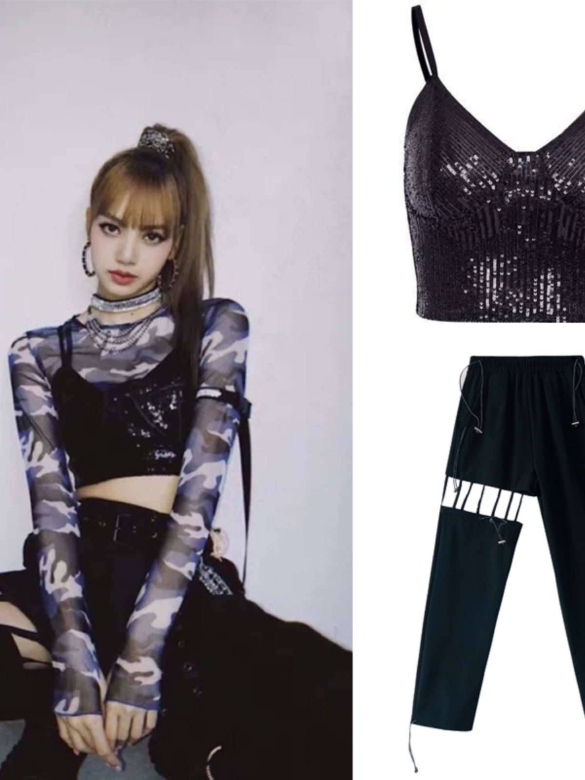 Korean Style Cool Girl Outfit Set for Early Autumn - Trendy Jazz Dance Performance Clothing in Stylish Salt System Design Korean Style Cool Girl Outfit Set for Early Autumn - Trendy Jazz Dance Performance Clothing in Stylish Salt System Design