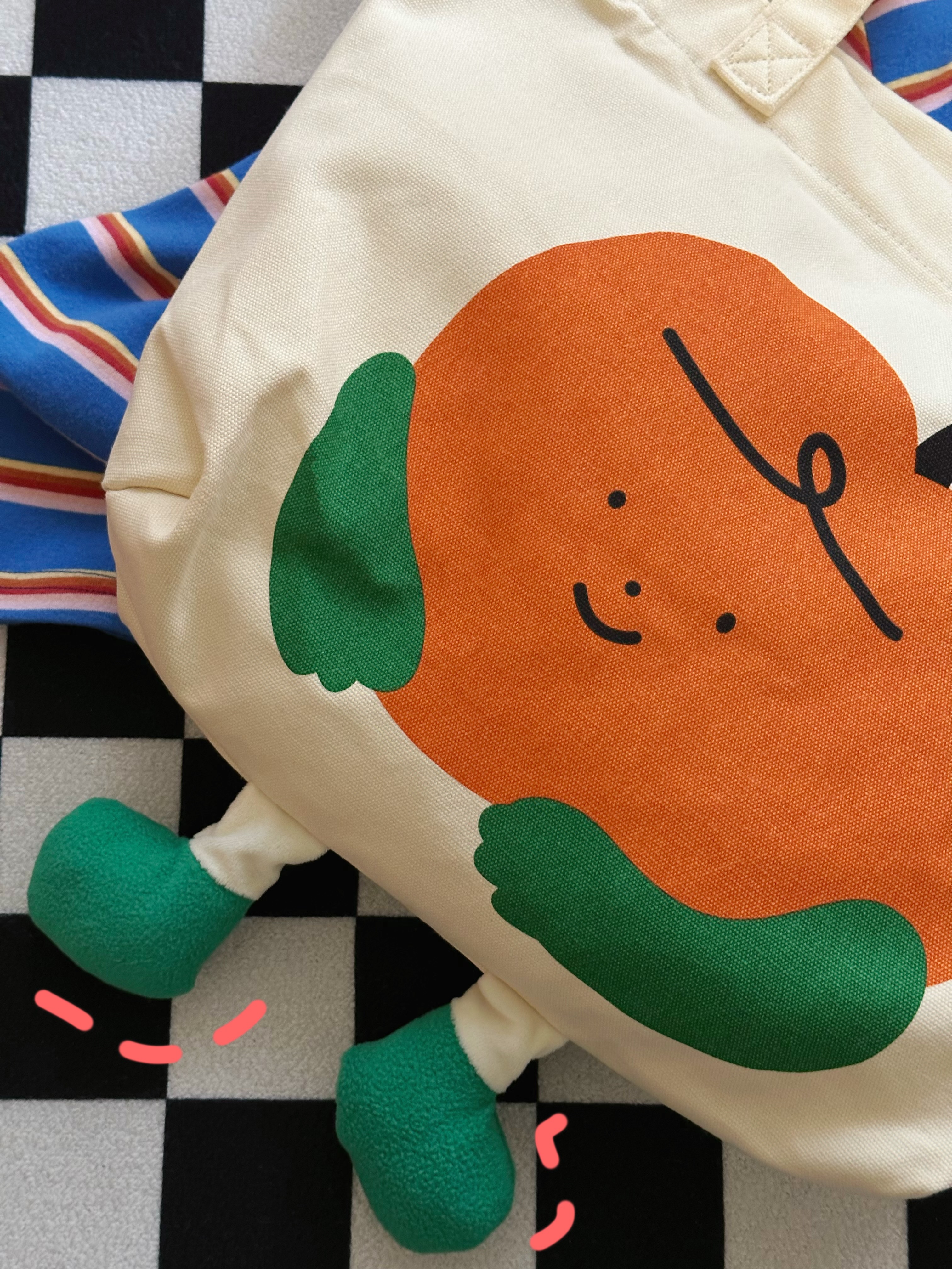 Korean Style Cute Casual Large-Capacity Canvas Tote Bag for Women - Spring/Summer INS Shoulder Bag & Student Backpack Korean Style Cute Casual Large-Capacity Canvas Tote Bag for Women - Spring/Summer INS Shoulder Bag & Student Backpack