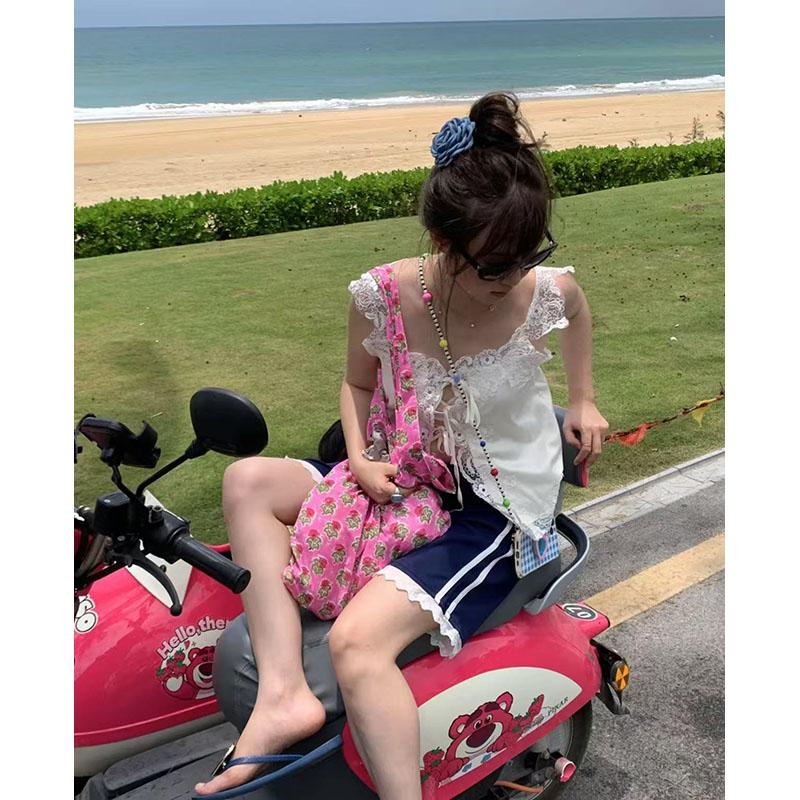 Korean Style Floral Single-Shoulder Tote Bag, Large Capacity Commuter Handbag, Versatile Canvas Bag for Everyday Use Korean Style Floral Single-Shoulder Tote Bag, Large Capacity Commuter Handbag, Versatile Canvas Bag for Everyday Use