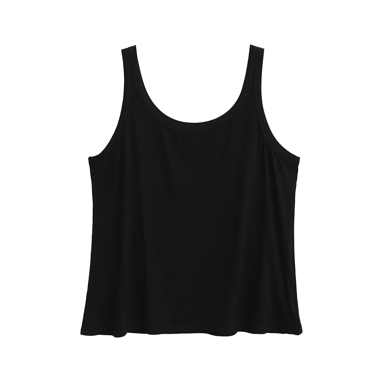 Korean Style High-Low Hem Reversible Loose Draped Camisole for Women - 2025 Summer Fashion Essential Korean Style High-Low Hem Reversible Loose Draped Camisole for Women - 2025 Summer Fashion Essential