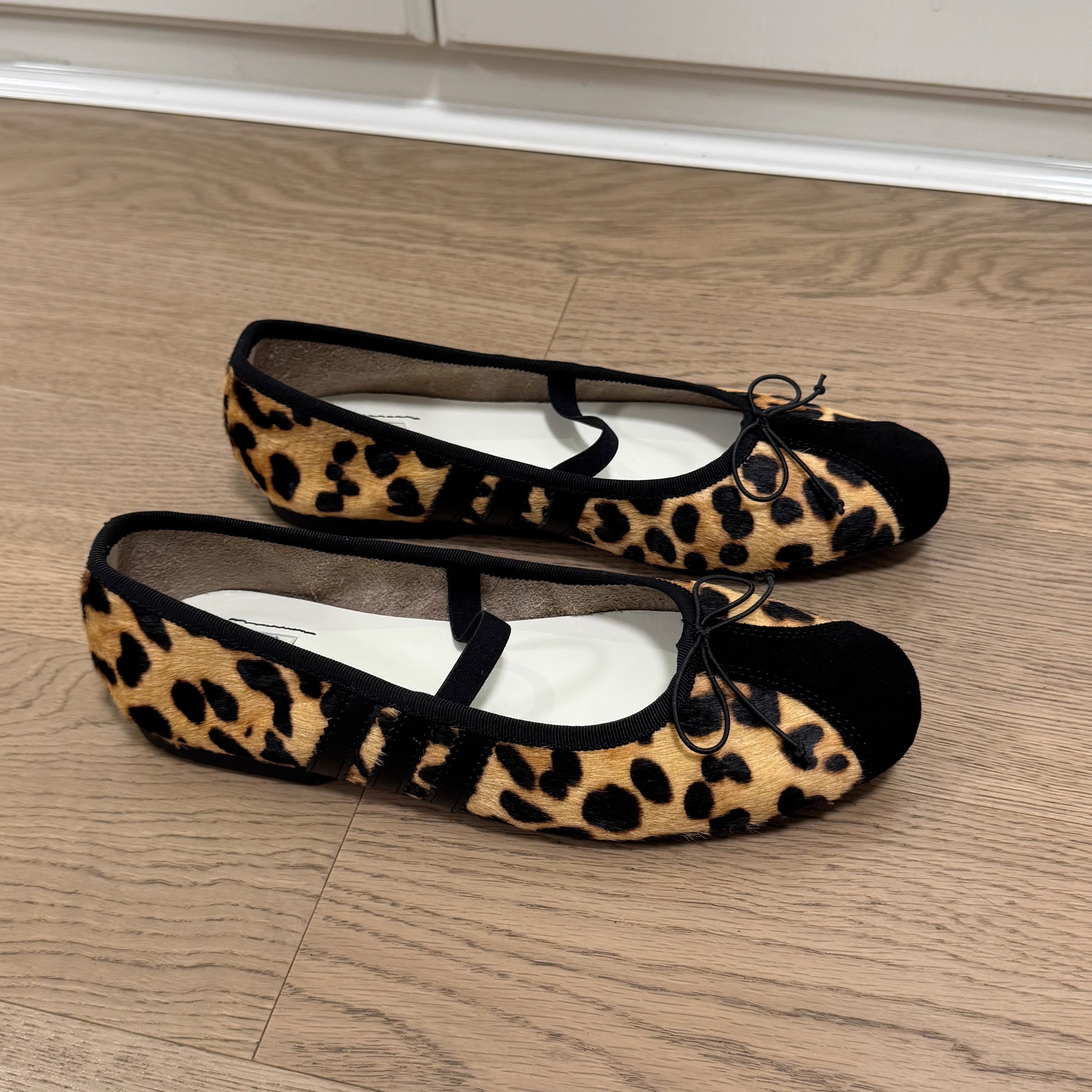 Korean-Style Leopard Print Ballet Flats - Soft-Soled Casual Mary Jane Loafers for Women, Trendy Vintage Comfort Shoes Korean-Style Leopard Print Ballet Flats - Soft-Soled Casual Mary Jane Loafers for Women, Trendy Vintage Comfort Shoes