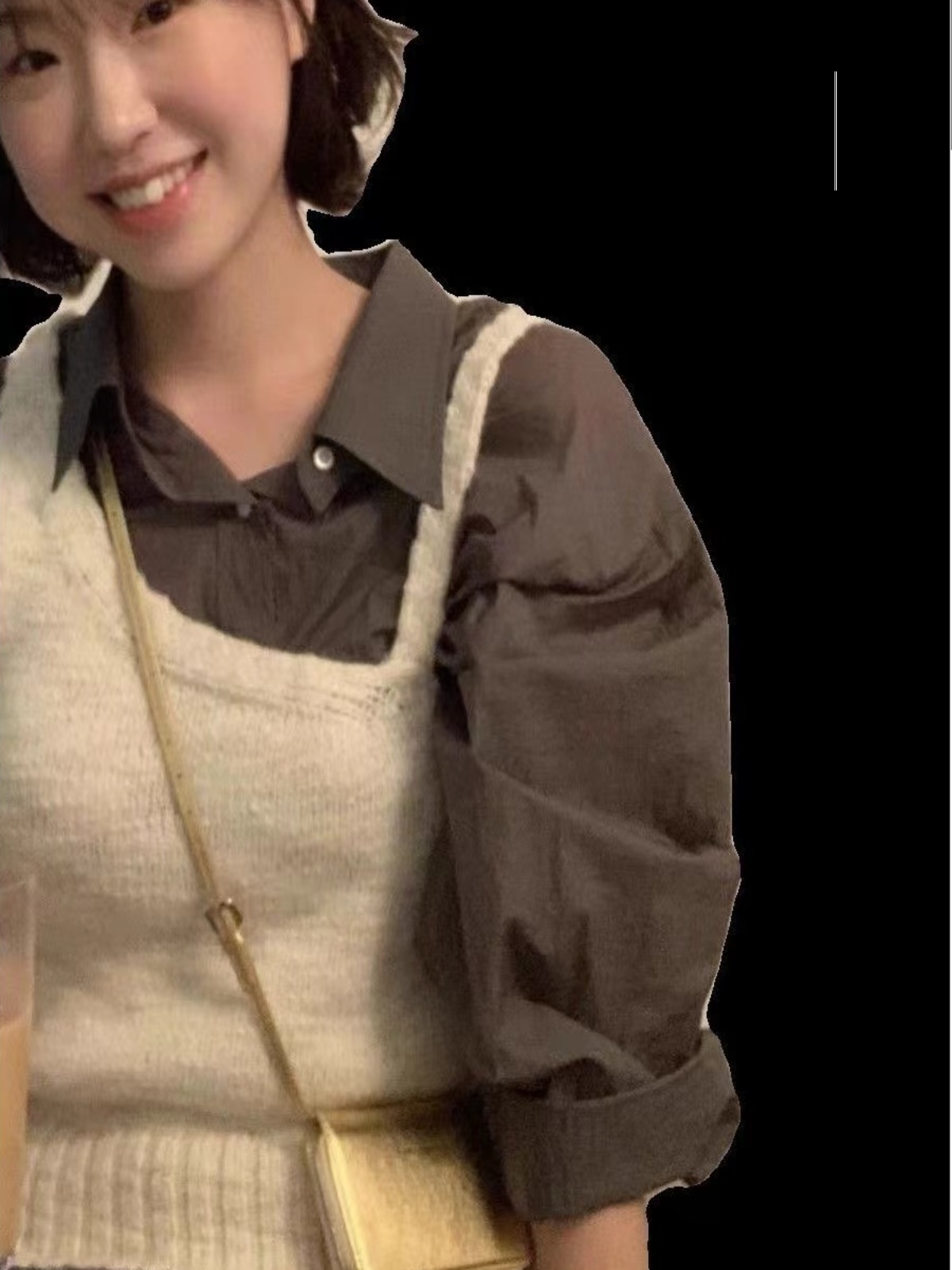 Korean Style Mini Crossbody Bag - Cute Square Card Holder with Compartments, Fashionable Chest Bag and Decorative Waist Bag Korean Style Mini Crossbody Bag - Cute Square Card Holder with Compartments, Fashionable Chest Bag and Decorative Waist Bag