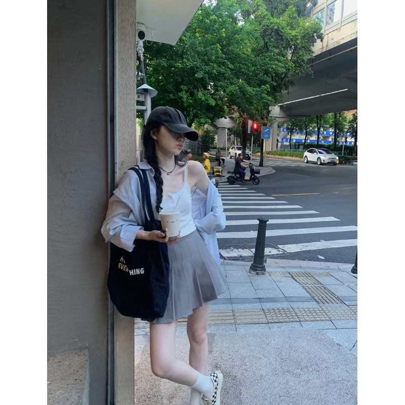 Korean Style Minimalist Denim Tote Bag for Women - Casual Letter Print Shoulder Handbag for Commuting, 2025 New Model