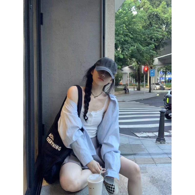 Korean Style Minimalist Denim Tote Bag for Women - Casual Letter Print Shoulder Handbag for Commuting, 2025 New Model