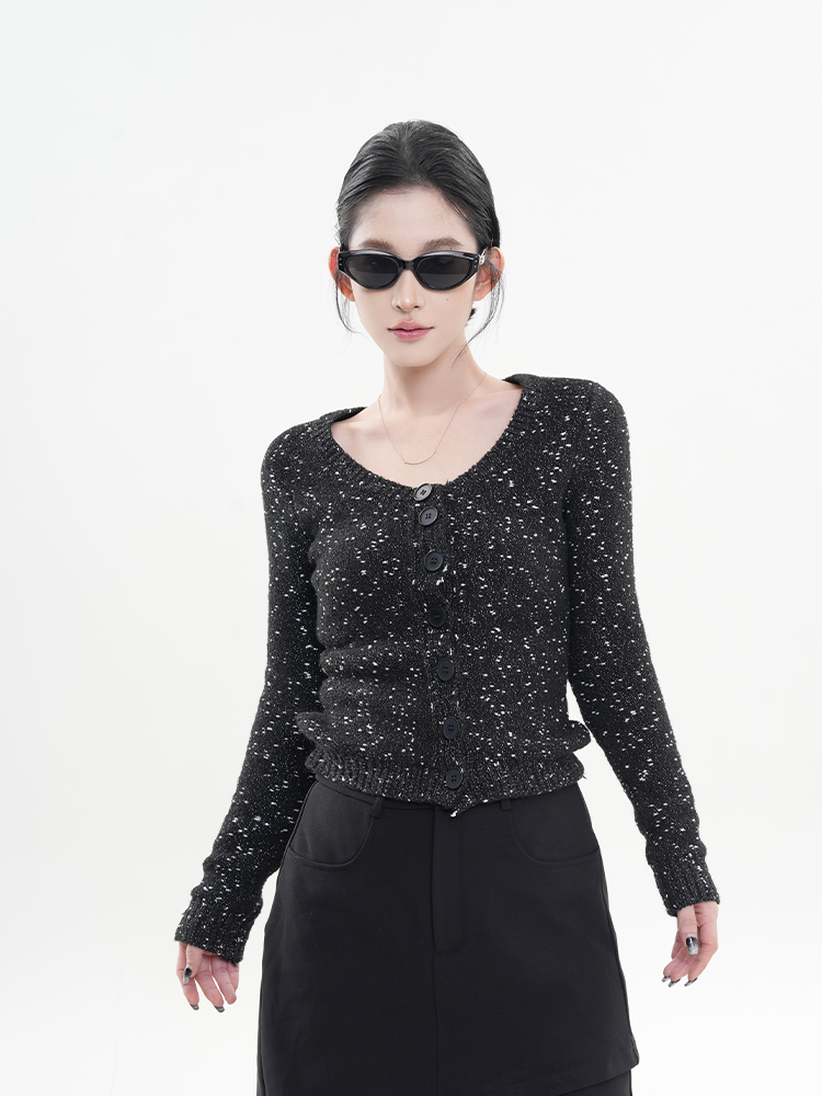 Korean Style Red Knitted Cardigan for Women - Slim Fit Soft Winter Coat Top Korean Style Red Knitted Cardigan for Women - Slim Fit Soft Winter Coat Top