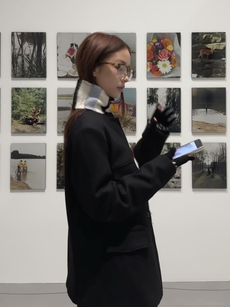 Korean-Style Retro Half-Frame Leopard Print Cat-Eye Oversized Glasses for Women, Anti-Blue Light, Stylish for Makeup-Free Looks Korean-Style Retro Half-Frame Leopard Print Cat-Eye Oversized Glasses for Women, Anti-Blue Light, Stylish for Makeup-Free Looks