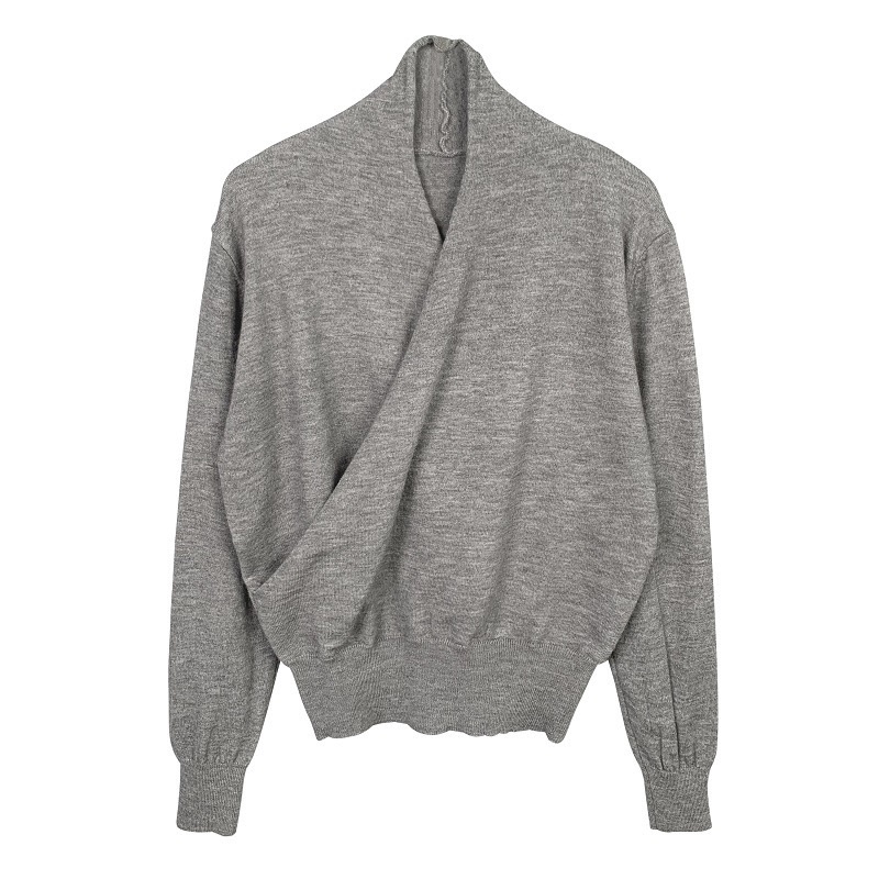 Korean Style Sexy V-Neck Long Sleeve Knitted Sweater - Elegant Feminine Waist-Cinching Women's Top for a Chic Look Korean Style Sexy V-Neck Long Sleeve Knitted Sweater - Elegant Feminine Waist-Cinching Women's Top for a Chic Look