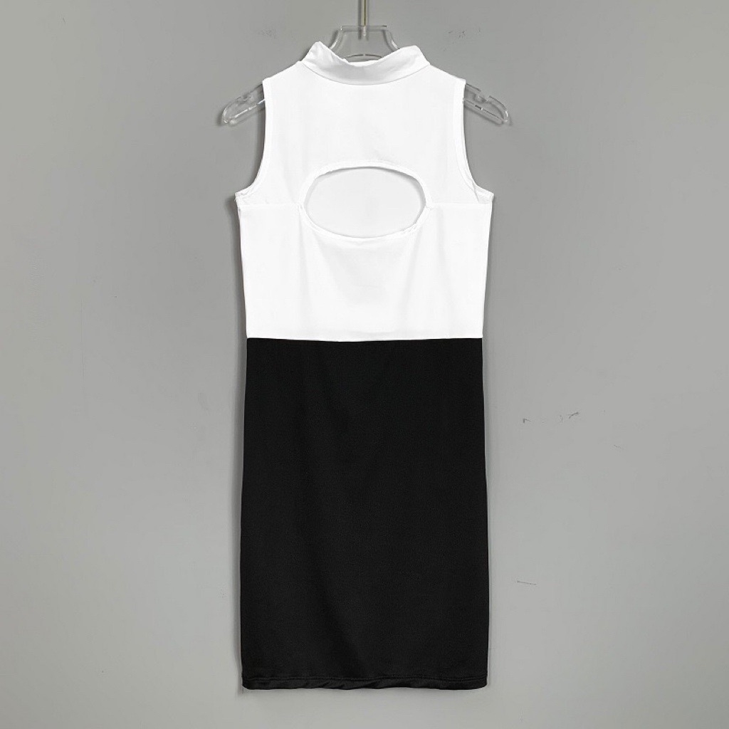 Korean Style Slim Sexy Bodycon Tank Dress with Hollow Backless Design - Trendy Short Dress for Women Korean Style Slim Sexy Bodycon Tank Dress with Hollow Backless Design - Trendy Short Dress for Women