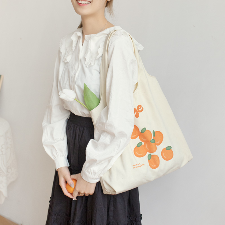 Korean Style Versatile Canvas Tote Bag for Women - Large Capacity Commuter and Student Shoulder Bag Korean Style Versatile Canvas Tote Bag for Women - Large Capacity Commuter and Student Shoulder Bag