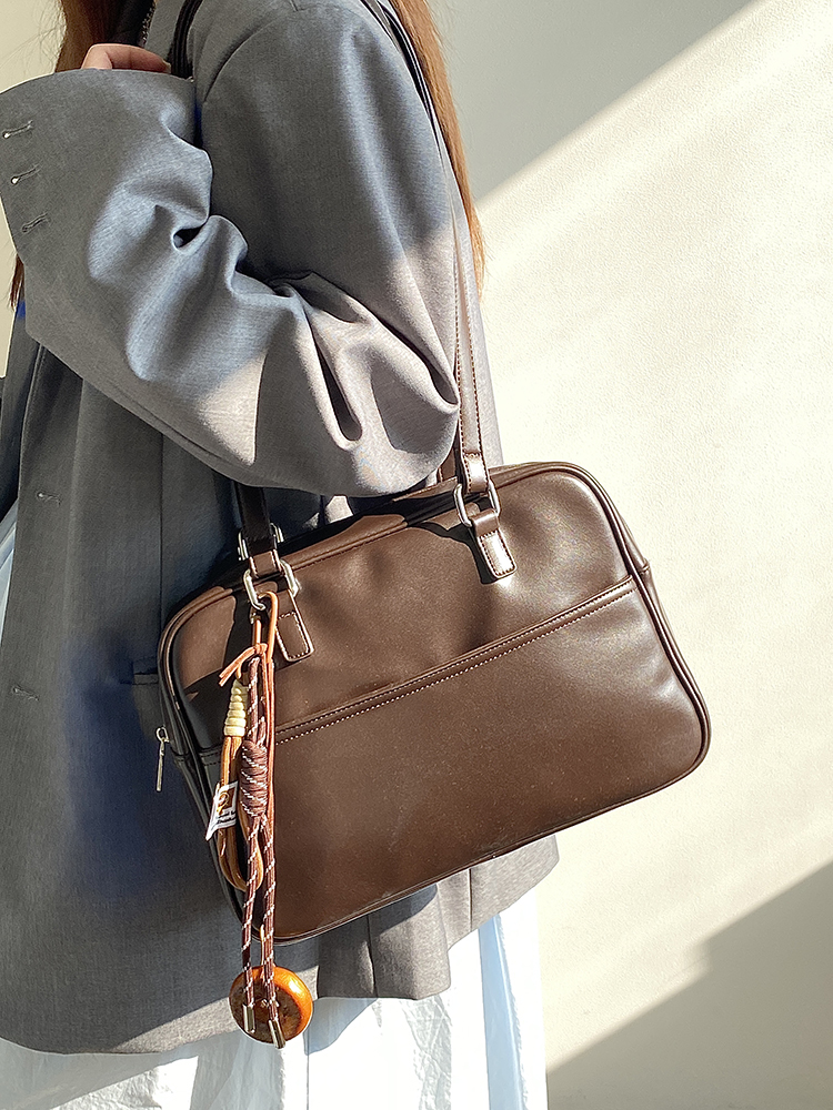 Korean Style Vintage Multi-Functional Large Capacity Women's Briefcase Shoulder Bag Backpack Korean Style Vintage Multi-Functional Large Capacity Women's Briefcase Shoulder Bag Backpack