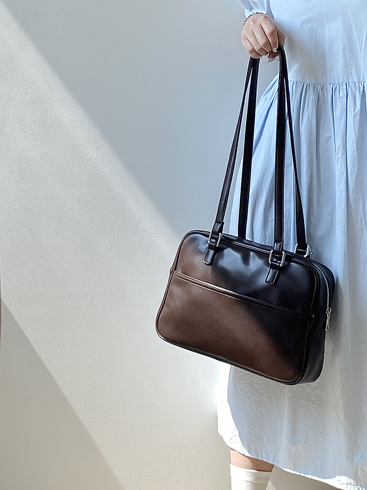 Korean Style Vintage Multi-Functional Large Capacity Women's Briefcase Shoulder Bag Backpack Korean Style Vintage Multi-Functional Large Capacity Women's Briefcase Shoulder Bag Backpack