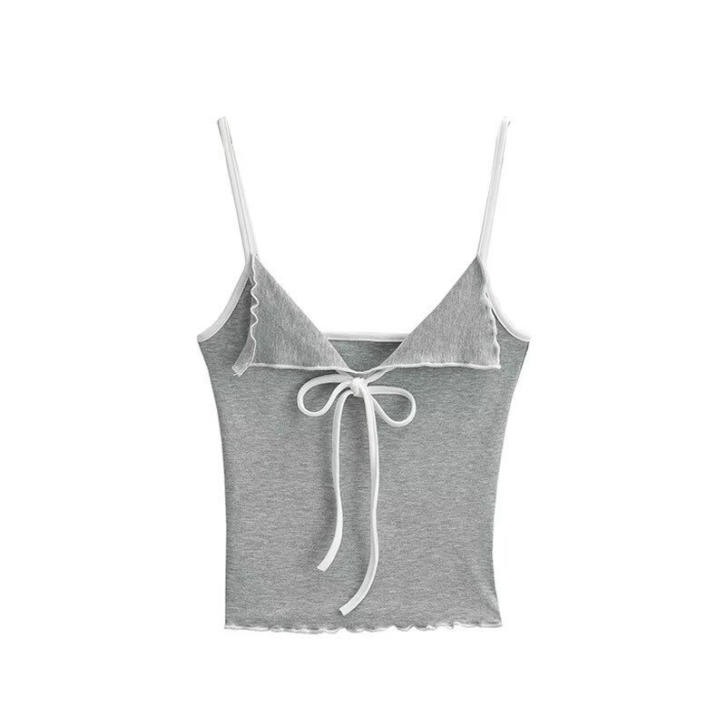 Kpop Gray-Purple Dance Outfit with Lace Splicing Sports Pants and Purple Lace Camisole - Stylish Y2K Inspired Look Kpop Gray-Purple Dance Outfit with Lace Splicing Sports Pants and Purple Lace Camisole - Stylish Y2K Inspired Look