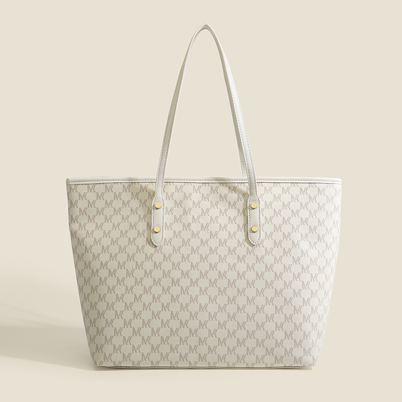 Large-Capacity Printed Tote Bag for Women â€“ Stylish Shoulder Bag for Office Workers, 2025 Trendy Niche Fashion